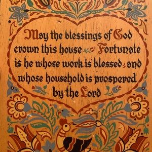 Wooden Painted Sign